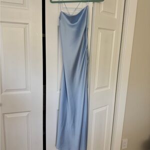 Commense Light Blue Maxi Dress